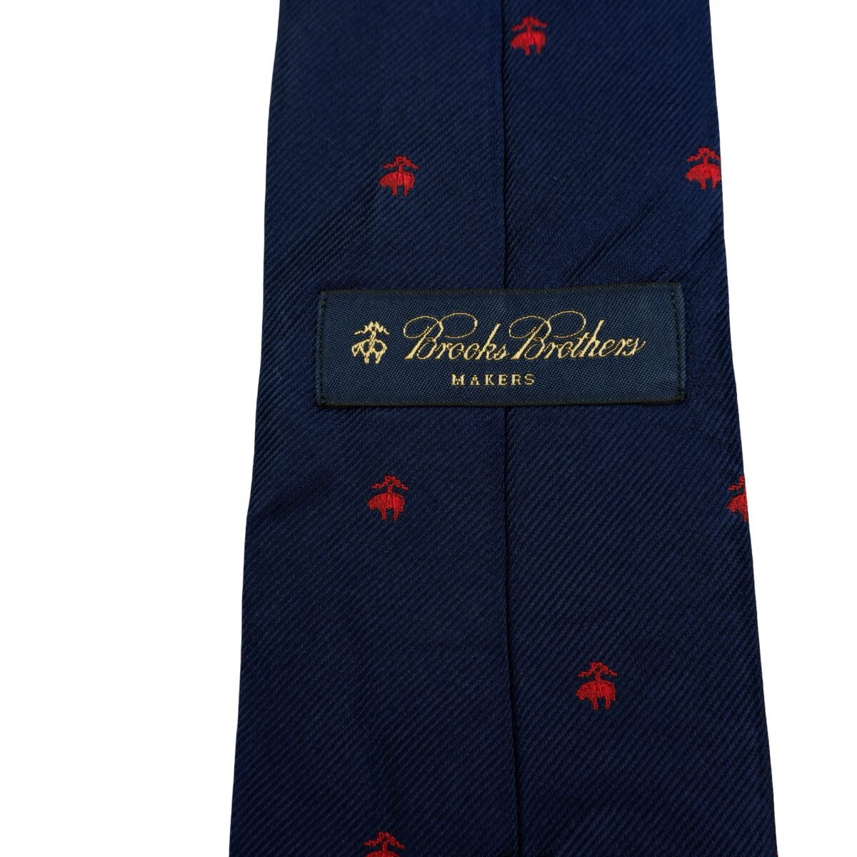 Brooks Brothers Tie Silk Dark Navy USA (US Import Tax Included) | mesabb clothing Brooks Brothers Tie Silk Dark Navy USA (US Import Tax Included) มุมที่ 9
