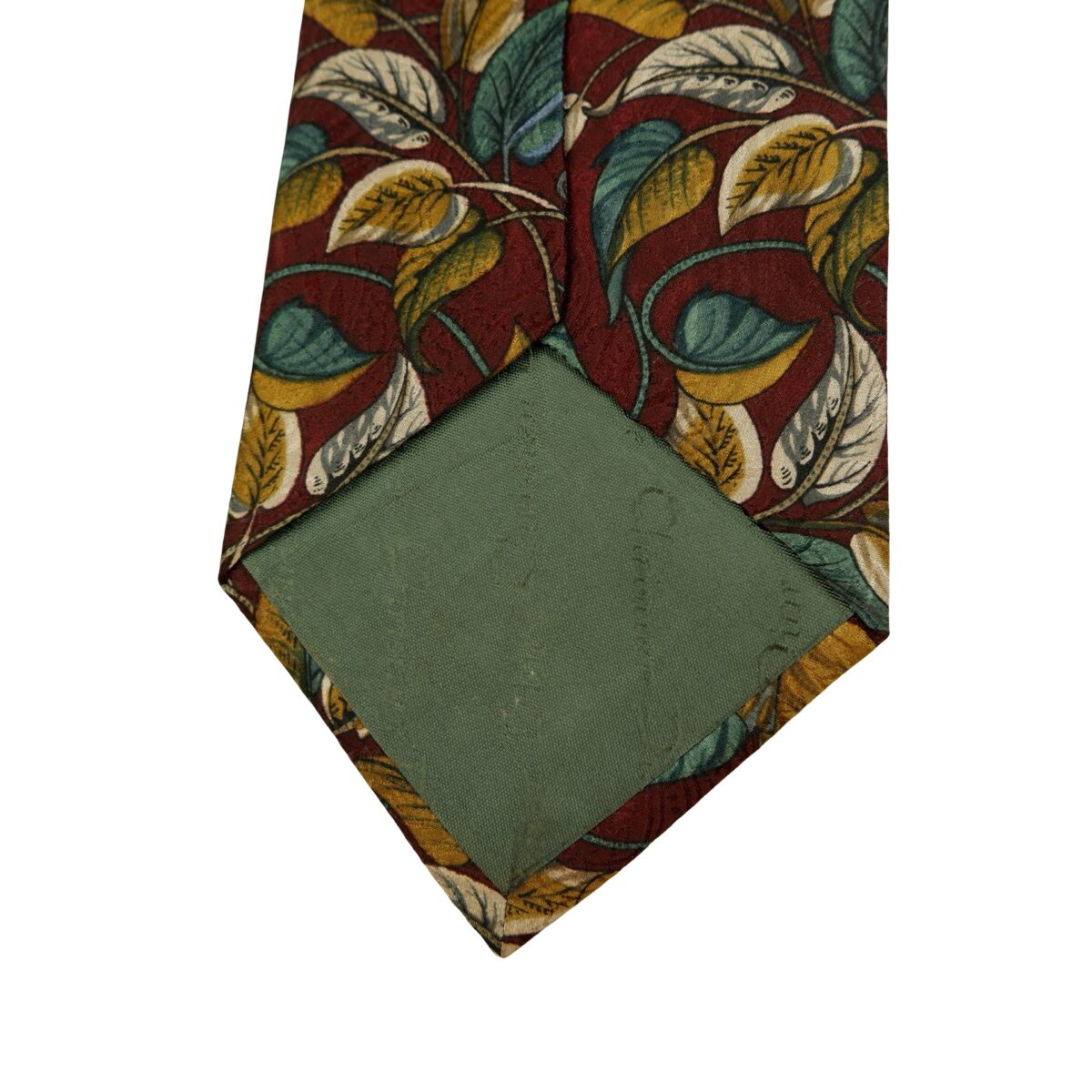 Christian Dior Tie Silk Brown Floral Vine USA (US Import Tax Included) | mesabb clothing Christian Dior Tie Silk Brown Floral Vine USA (US Import Tax Included) มุมที่ 8