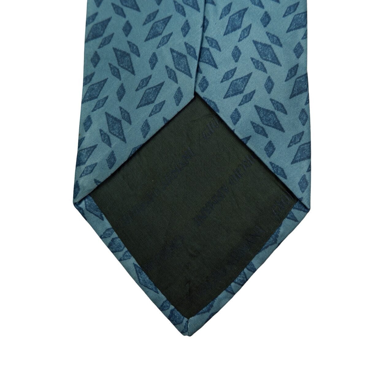 a16500 8 Armani Collezioni Tie PE Light Blue Geometric Italy (US Import Tax Included) มุมที่ 8
