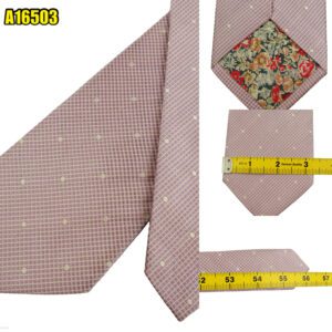 Paul Smith Tie Silk Pink Dot Pattern Japan (US Import Tax Included) มุมที่ 1
