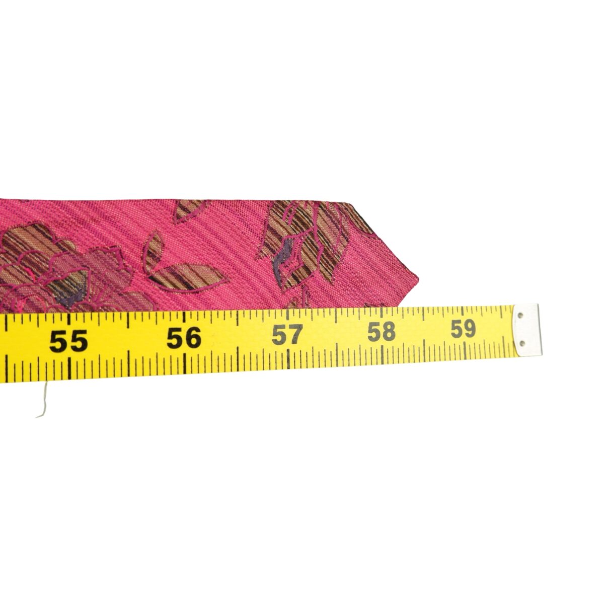a16506 13 Kenzo Tie Silk Pink Floral Pattern Italy (US Import Tax Included) มุมที่ 13