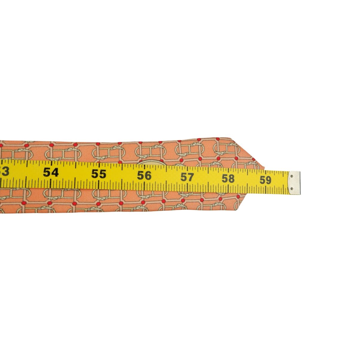 Trussardi Tie Silk Pink Monogram Italy (US Import Tax Included) | mesabb clothing Trussardi Tie Silk Pink Monogram Italy (US Import Tax Included) มุมที่ 14
