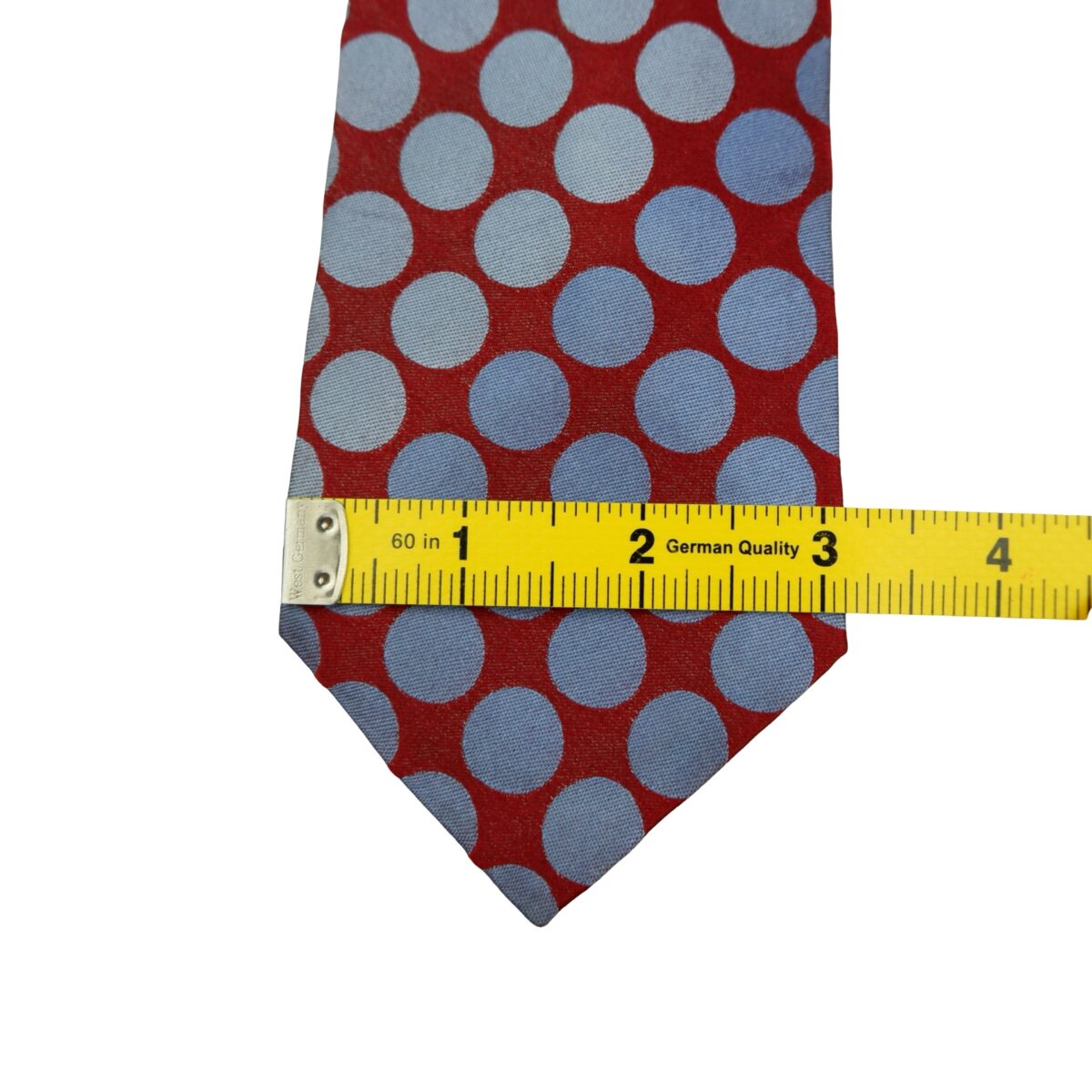 Paul Smith Tie Silk Red Dot Pattern (US Import Tax Included) | mesabb clothing Paul Smith Tie Silk Red Dot Pattern (US Import Tax Included) มุมที่ 10