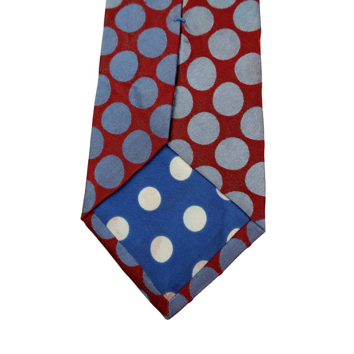 Paul Smith Tie Silk Red Dot Pattern (US Import Tax Included) | mesabb clothing Paul Smith Tie Silk Red Dot Pattern (US Import Tax Included) มุมที่ 8