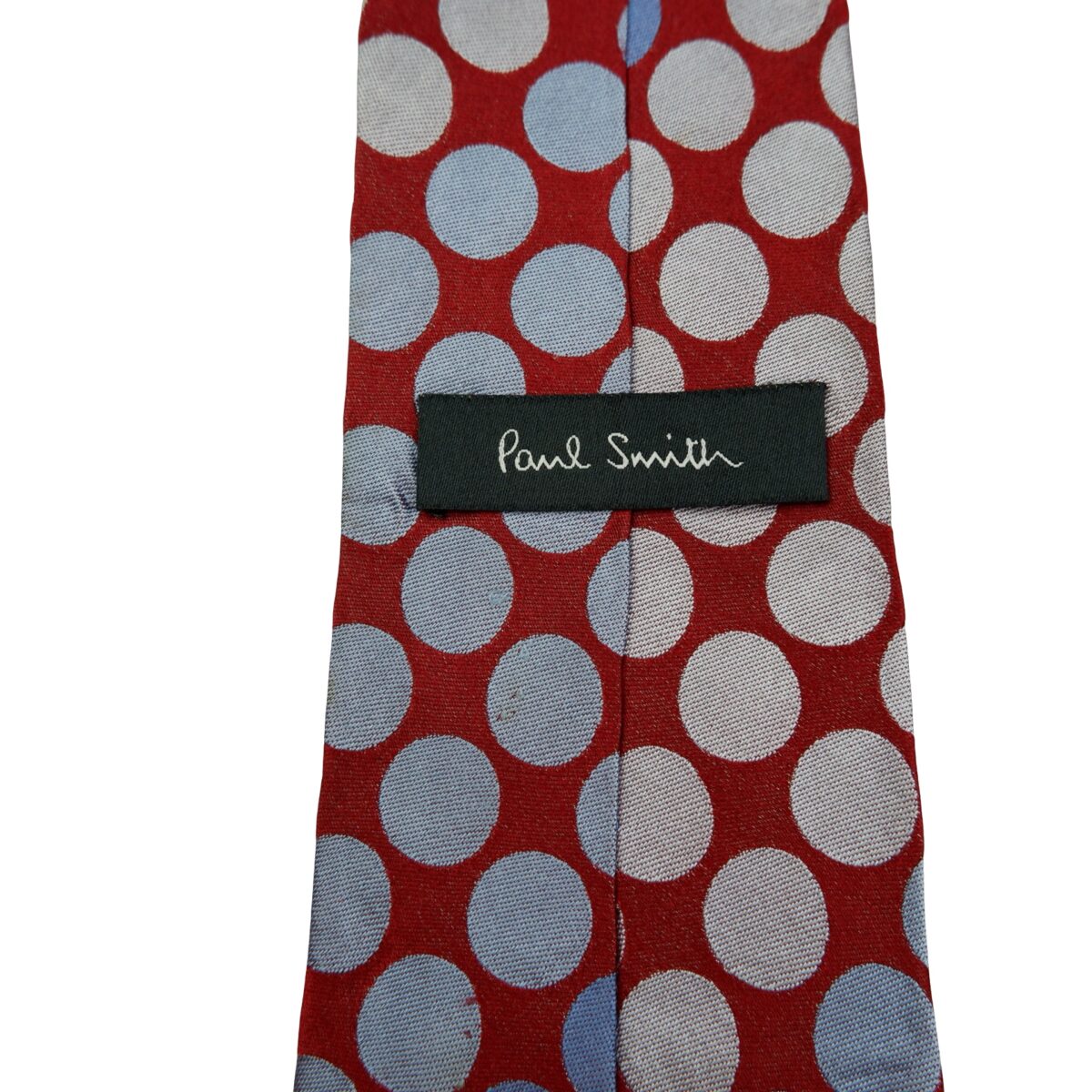 Paul Smith Tie Silk Red Dot Pattern (US Import Tax Included) | mesabb clothing Paul Smith Tie Silk Red Dot Pattern (US Import Tax Included) มุมที่ 9
