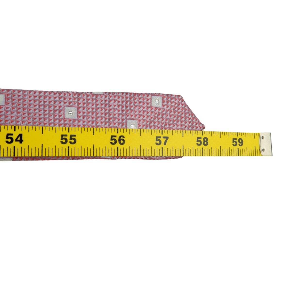 Guy Laroche Tie Silk Pink Geometric Korea (US Import Tax Included) | mesabb clothing Guy Laroche Tie Silk Pink Geometric Korea (US Import Tax Included) มุมที่ 13