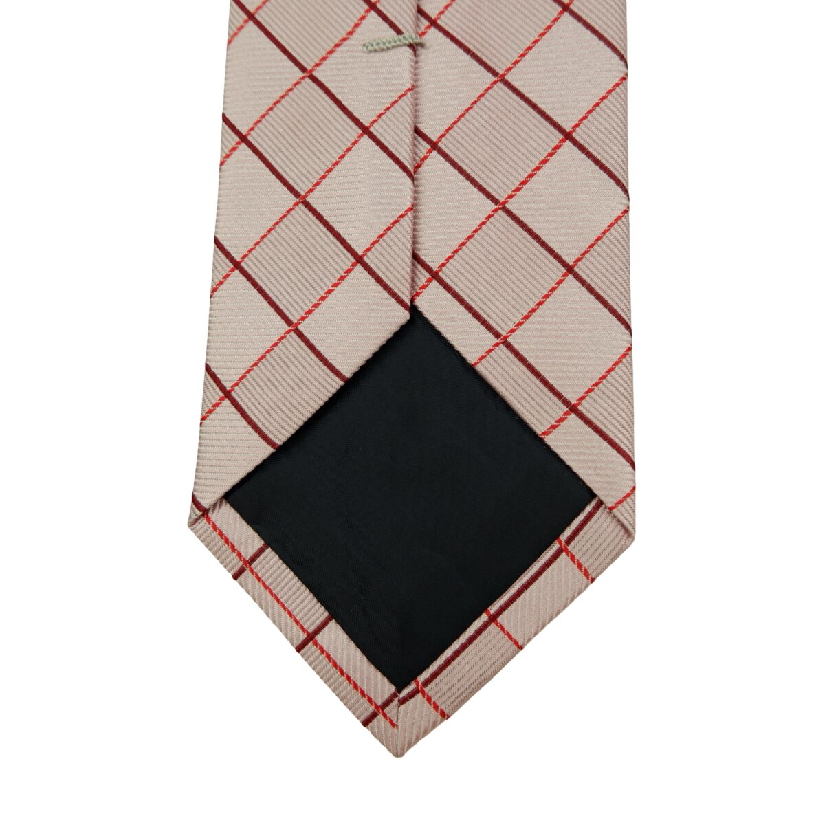 a16545 8 Brick House Tie Silk Pink Check China (US Import Tax Included) มุมที่ 8
