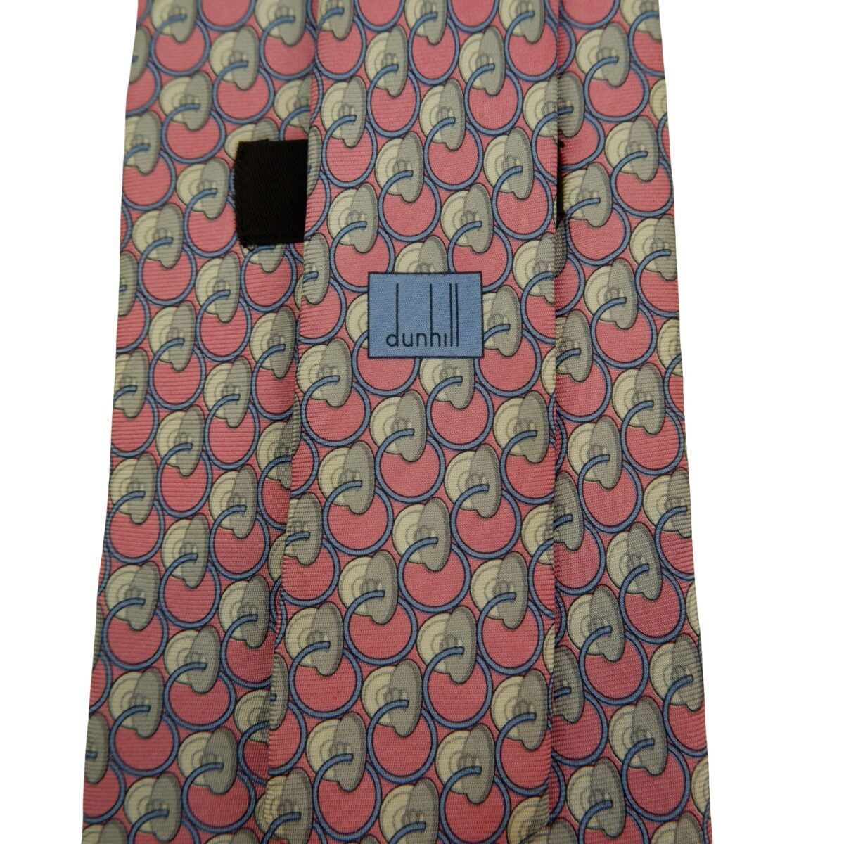 a16549 10 Dunhill Tie Silk Pink Micro Pattern Italy (US Import Tax Included) มุมที่ 10