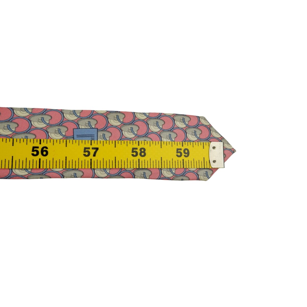 a16549 13 Dunhill Tie Silk Pink Micro Pattern Italy (US Import Tax Included) มุมที่ 13