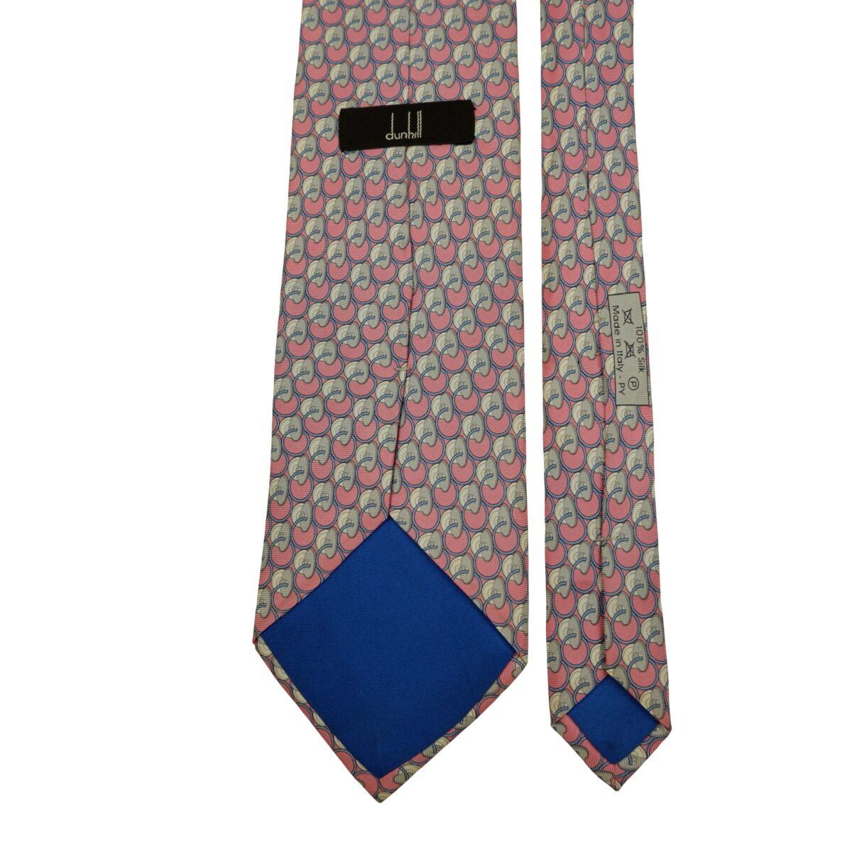 a16549 4 Dunhill Tie Silk Pink Micro Pattern Italy (US Import Tax Included) มุมที่ 4