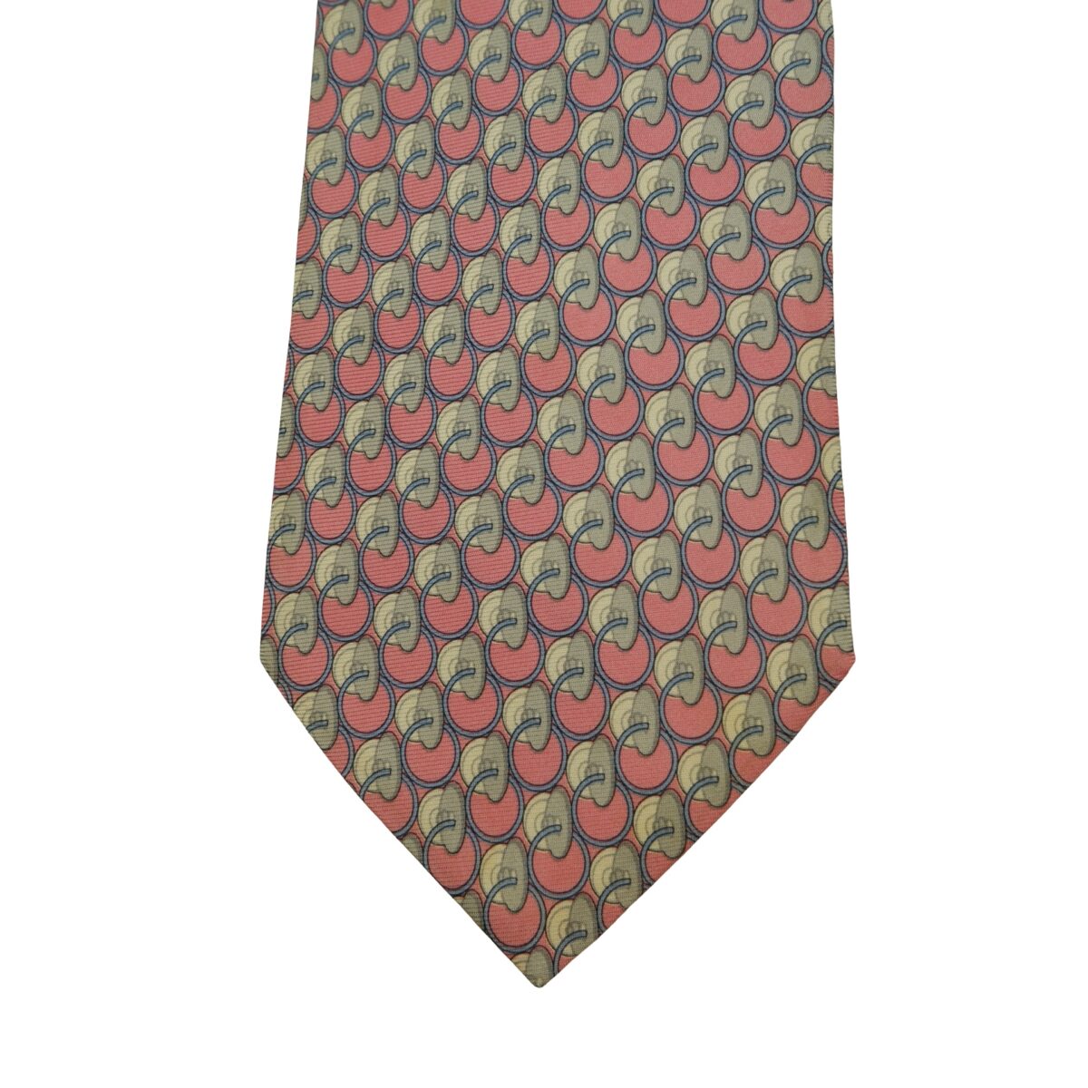 a16549 6 Dunhill Tie Silk Pink Micro Pattern Italy (US Import Tax Included) มุมที่ 6