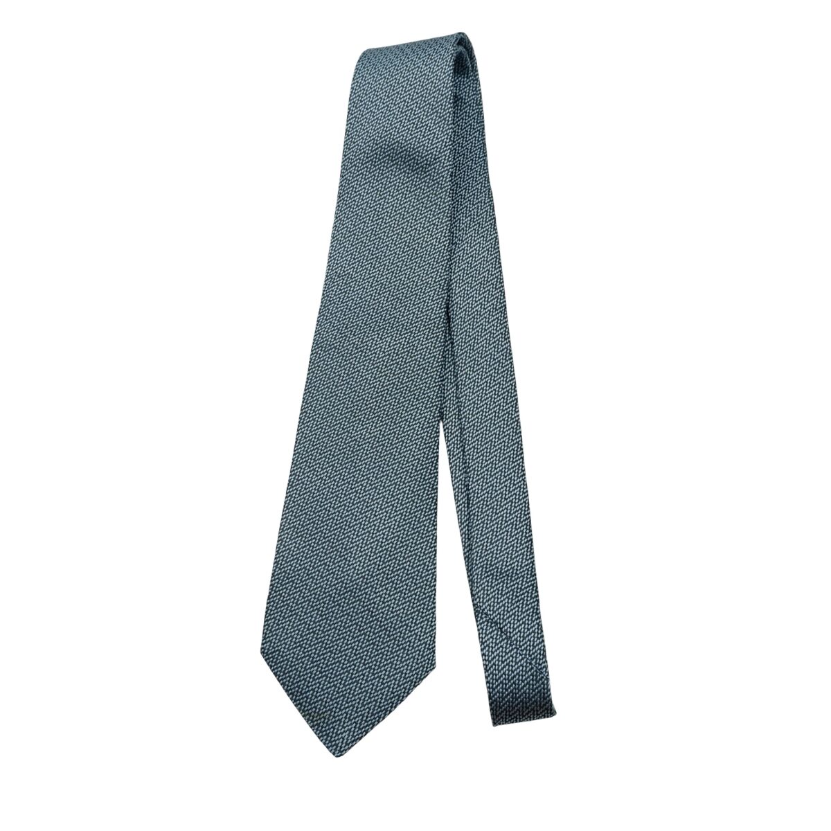 a16594 5 Armani Collezioni Tie Silk Blue Italy (US Import Tax Included) มุมที่ 5