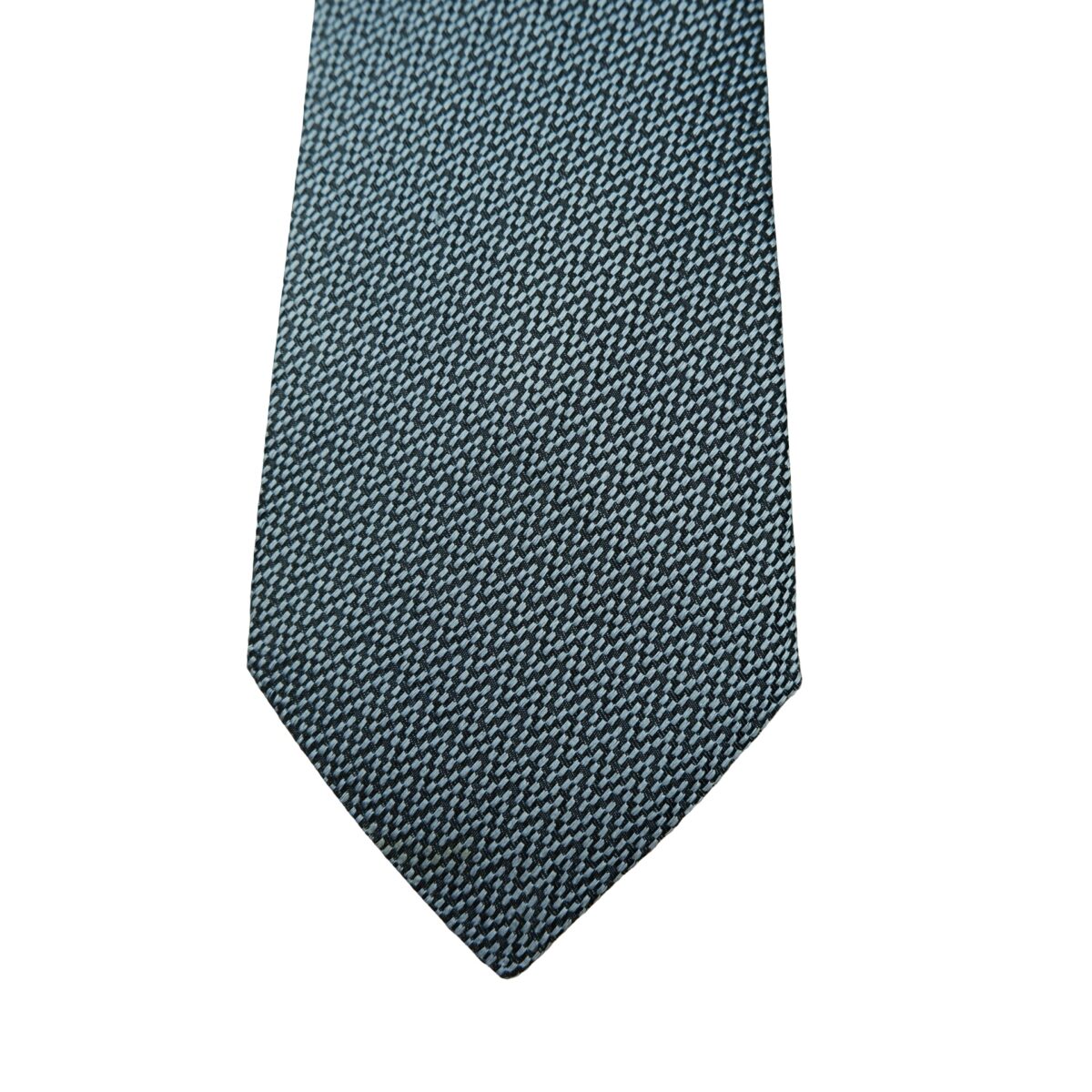 a16594 6 Armani Collezioni Tie Silk Blue Italy (US Import Tax Included) มุมที่ 6