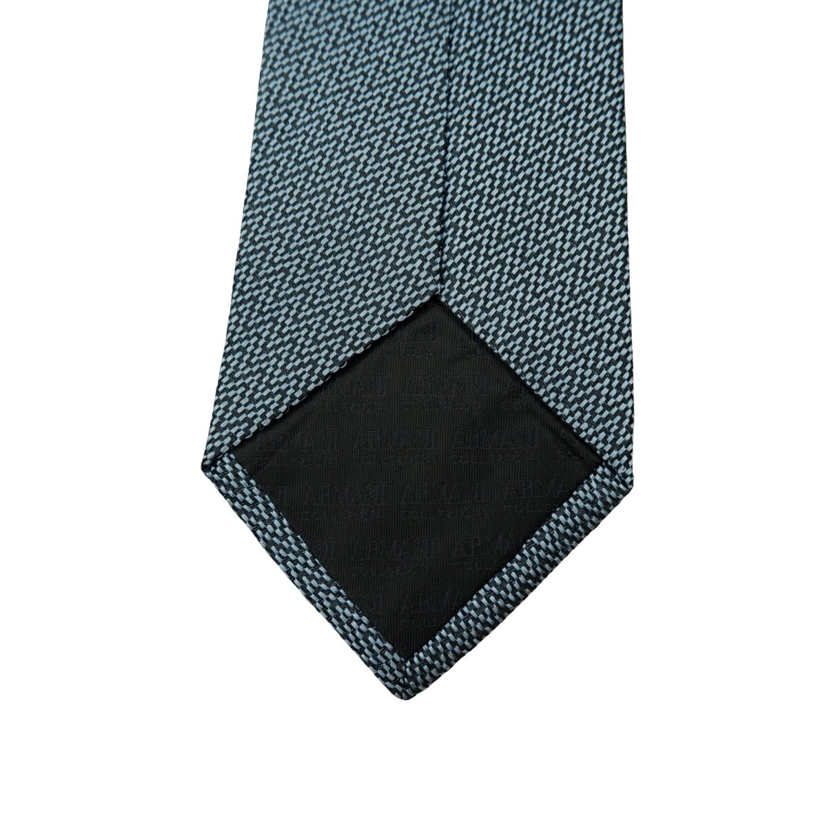 a16594 8 Armani Collezioni Tie Silk Blue Italy (US Import Tax Included) มุมที่ 8