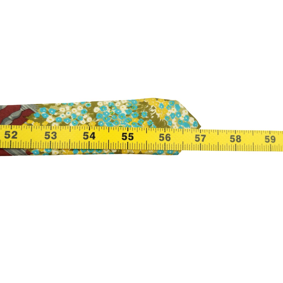 a16610 13 Karl Lagerfeld Tie Silk Maroon Abstract Pattern Italy (US Import Tax Included) มุมที่ 13