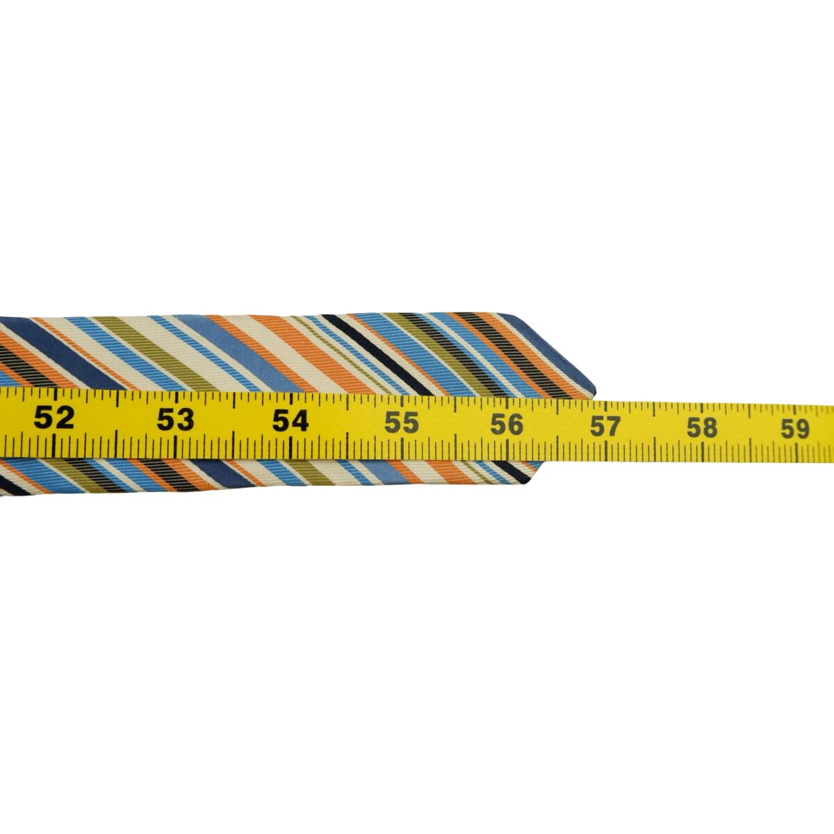 Etro Tie Silk Multicolor Stripe Italy (US Import Tax Included) | mesabb clothing Etro Tie Silk Multicolor Stripe Italy (US Import Tax Included) มุมที่ 13