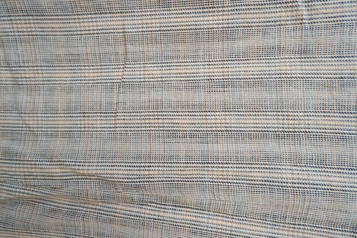 Used D’urban Suit Chest 42 Wool Linen Silk Beige Glen Check Japan (US Import Tax Included) | mesabb clothing a15029 7.jpeg