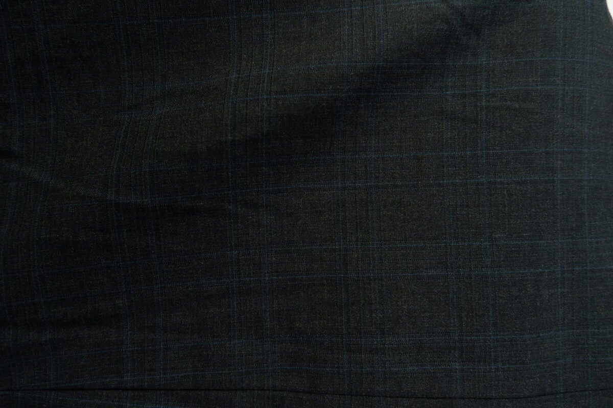 Used VBC Suit Chest 43 Wool Black Dark Grey Charcoal Windowpane Japan (US Import Tax Included) | mesabb clothing a15036 9.jpeg