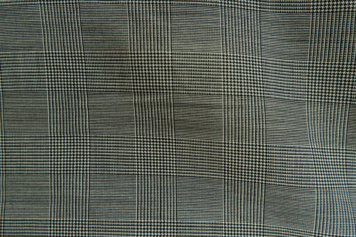 Used Suit Chest 39 PET Wool Grey Glen Check Japan (US Import Tax Included) | mesabb clothing a15080 7.jpeg