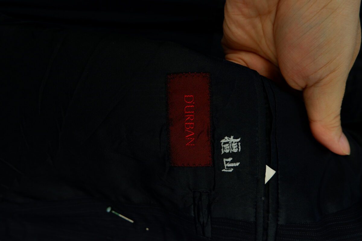 Used Loro Piana Suit Chest 42 Wool Black Japan (US Import Tax Included) | mesabb clothing a15135 5.jpeg