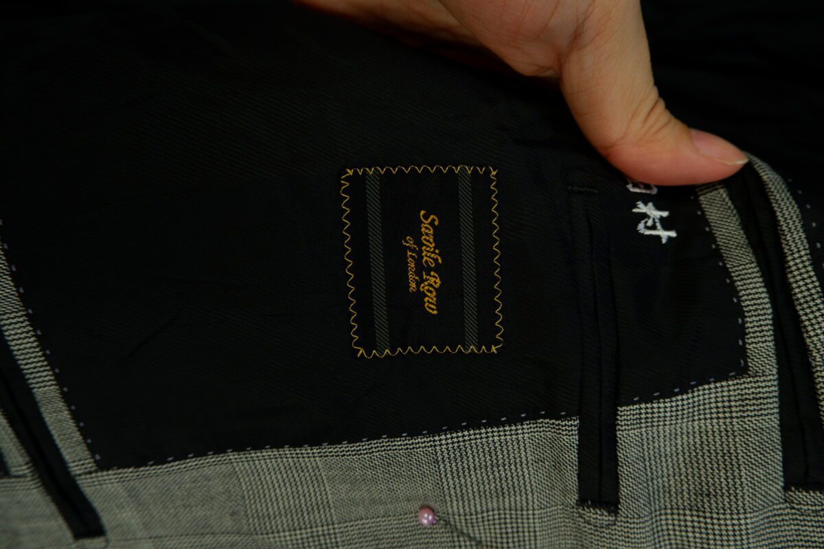 Used Guy Dormeuil Suit Chest 43 Wool Grey (US Import Tax Included) | mesabb clothing a15154 5.jpeg